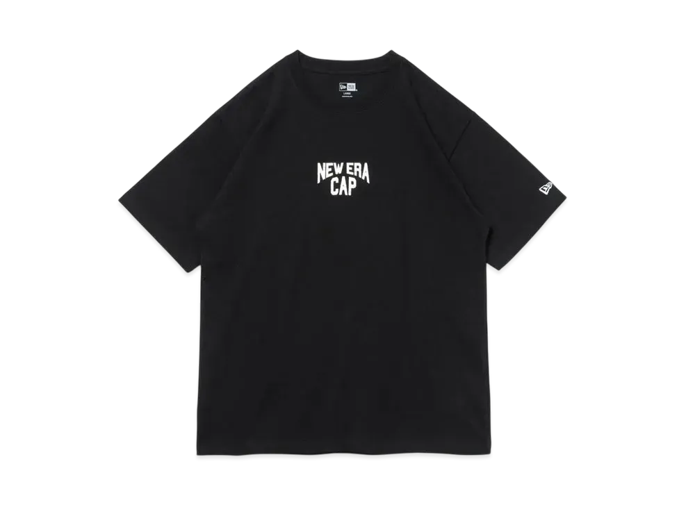 NEW ERA Short Sleeve Heavyweight Cotton T-shirt New Era Cap "Black"