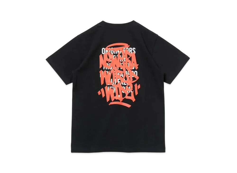 NEW ERA Youth Short Sleeve Cotton T-Shirt Graffiti "Black"