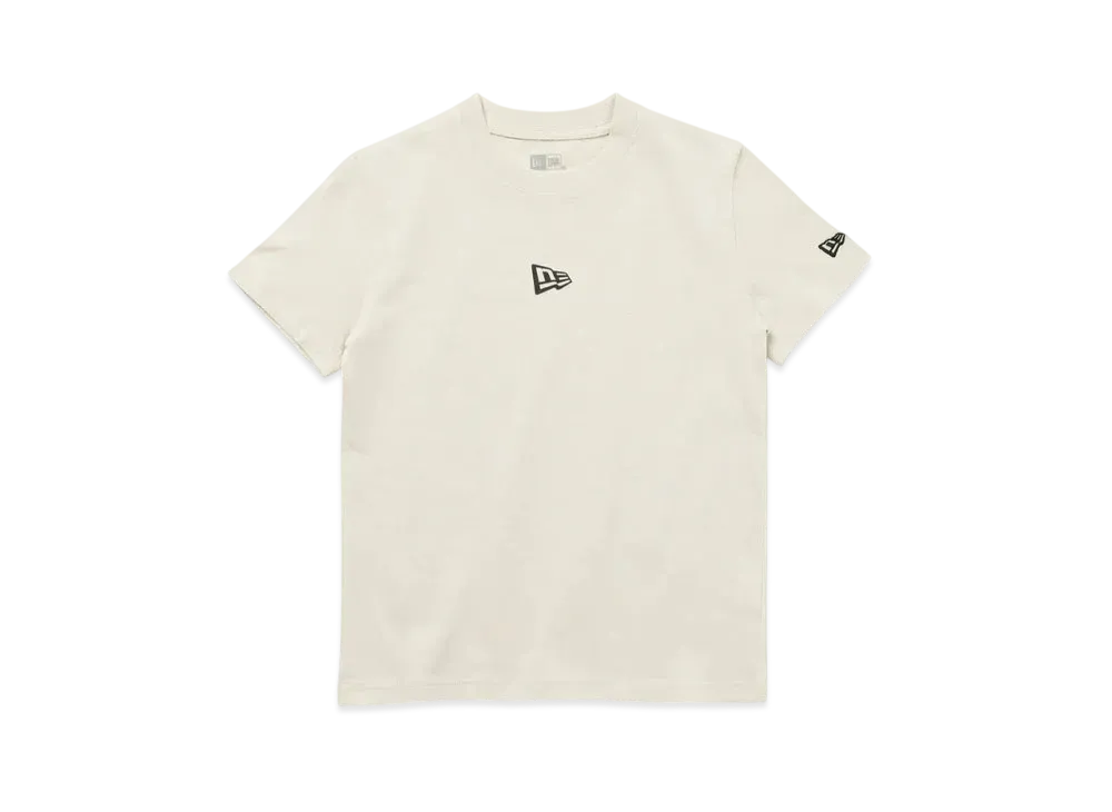 NEW ERA Youth Short Sleeve Cotton T-shirt Flag Logo Mini "Stone"