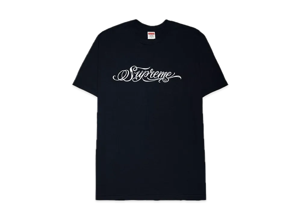 Supreme Script Tee "Black"
