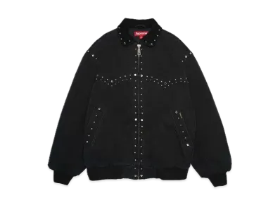 Supreme x B.B. Simon Studded Work Jacket "Black"