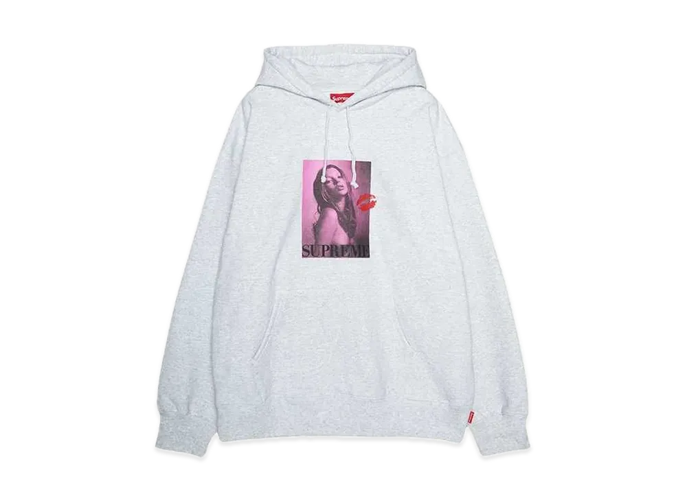 Supreme Kate Moss Hooded Sweatshirt "Ash Grey"