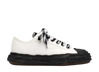 Maison MIHARA YASUHIRO PETERSON23 OG Sole BC Canvas Low-top Sneaker "White"