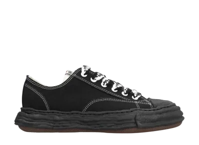 Maison MIHARA YASUHIRO PETERSON23 OG Sole BC Canvas Low-top Sneaker "Black"