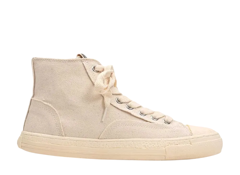 Maison MIHARA YASUHIRO PAST Sole Canvas High-top Sneaker "White"