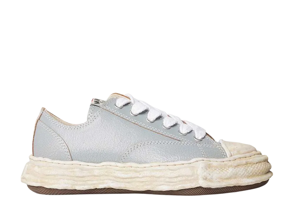 メゾンミハラヤスヒロ ピーターソン23 OG ソール クラッキング LT ロートップ スニーカー "グレー" (A12FW708)