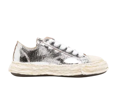 Maison MIHARA YASUHIRO PETERSON 23 OG Sole Cracking LT Low-top Sneaker "Silver"