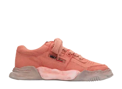 Maison MIHARA YASUHIRO PARKER OG Sole Over-dyed Canvas Low-top Sneaker "Pink"
