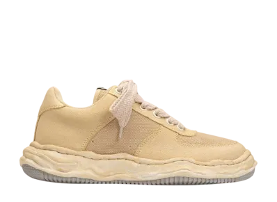 Maison MIHARA YASUHIRO WAYNE OG Sole OD Canvas&Mesh Low-top Sneaker "White"