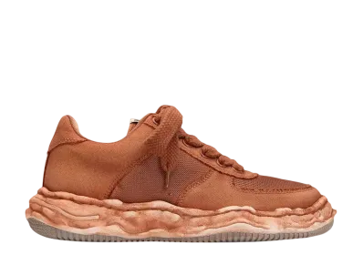 Maison MIHARA YASUHIRO WAYNE OG Sole OD Canvas&Mesh Low-top Sneaker "Brown"