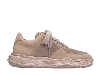 Maison MIHARA YASUHIRO WAYNE OG Sole OD Canvas&Mesh Low-top Sneaker "Beige"