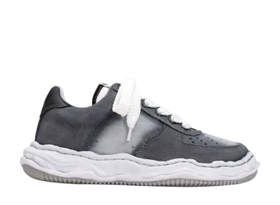 Maison MIHARA YASUHIRO WAYNE OG Sole Effect Canvas Low-top Sneaker "Black"