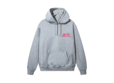 ANTI SOCIAL SOCIAL CLUB x Jinro Four Glasses Of Soju Hoodie "Grey/Red"