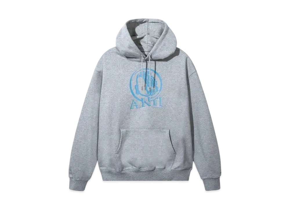 ANTI SOCIAL SOCIAL CLUB x Jinro Four Glasses Of Soju Hoodie "Grey/Blue"