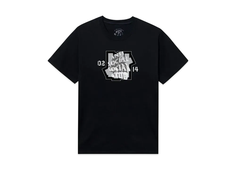 ANTI SOCIAL SOCIAL CLUB x Undefeated Play Social Tee "Black"