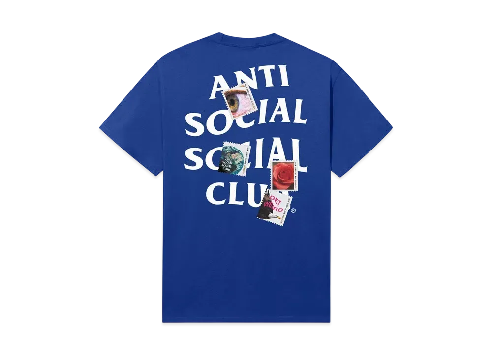 ANTI SOCIAL SOCIAL CLUB x USPS Stamps Tee "Deep Marine"
