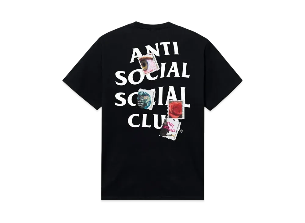 ANTI SOCIAL SOCIAL CLUB x USPS Stamps Tee "Black"