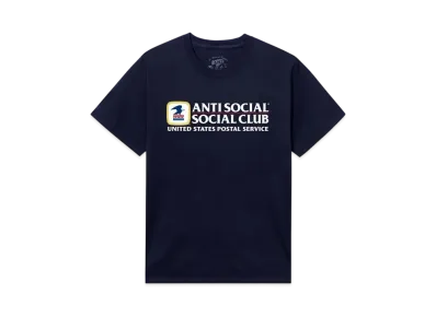 ANTI SOCIAL SOCIAL CLUB x USPS Priority Tee "Navy"