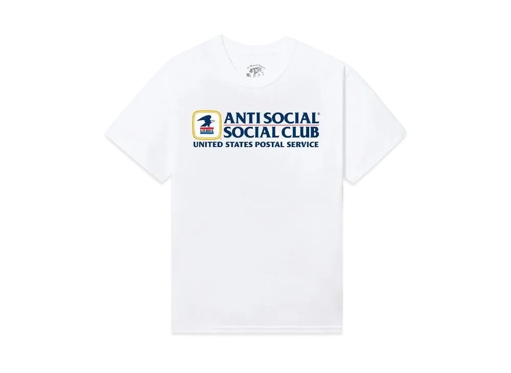 ANTI SOCIAL SOCIAL CLUB x USPS Priority Tee "White"