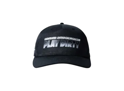 ANTI SOCIAL SOCIAL CLUB x Undefeated Play Social Cap "Black"