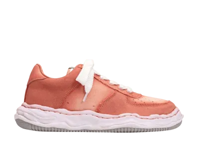 Maison MIHARA YASUHIRO WAYNE OG Sole Effect Canvas Low-top Sneaker "Pink"