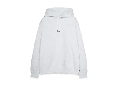 Supreme Micro Logo Hooded Sweatshirt "Ash Grey"