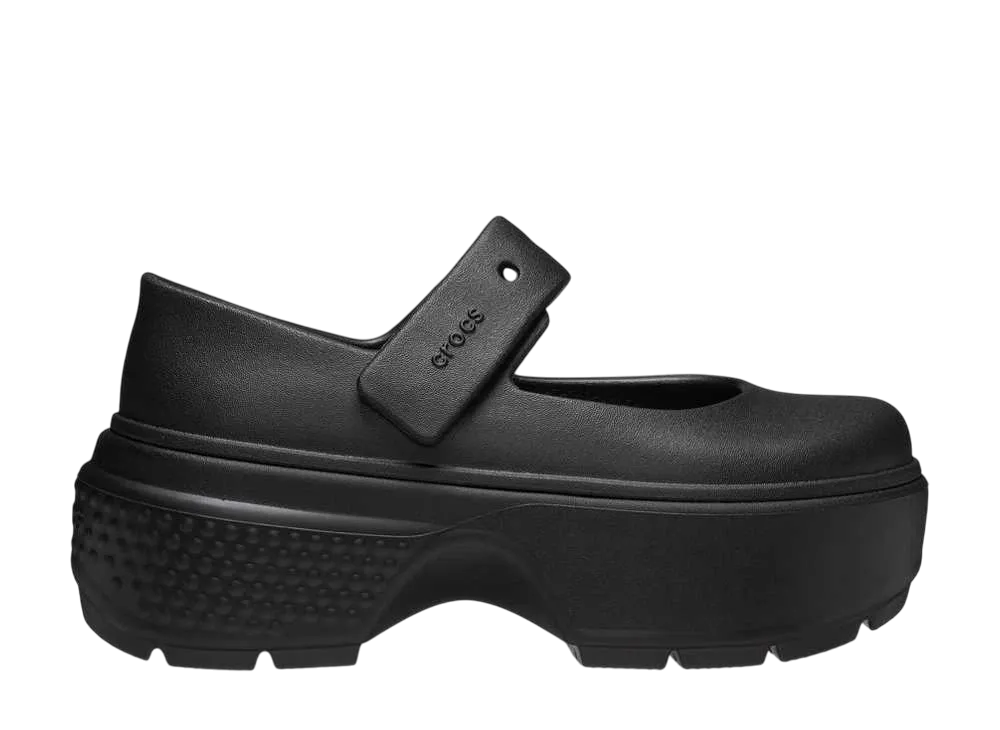 Crocs Stomp Mary Jane "Black"
