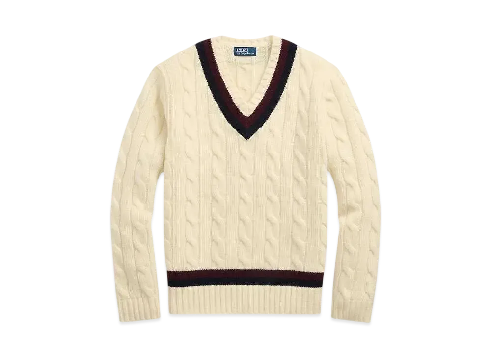 Polo Ralph Lauren Iconic Cricket Sweater "Natural"