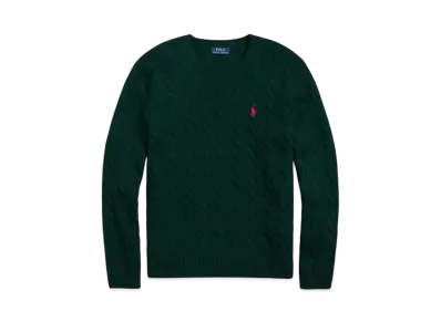 Polo Ralph Lauren Cable Wool Casmere Sweater "Green"