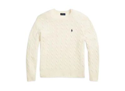 Polo Ralph Lauren Cable Wool Casmere Sweater "Natural"