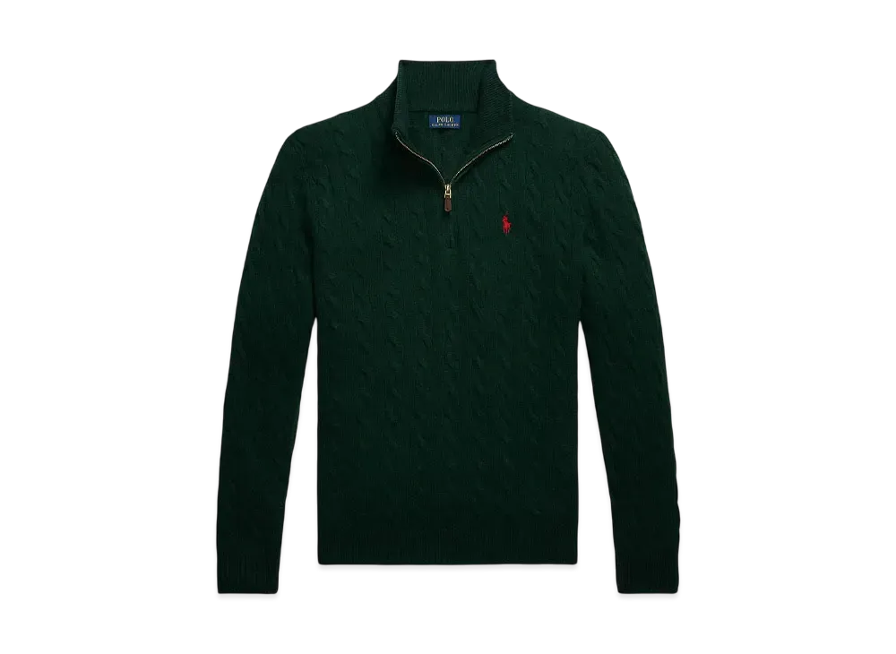 Polo Ralph Lauren Cable Wool Casmere Sweater "Green"