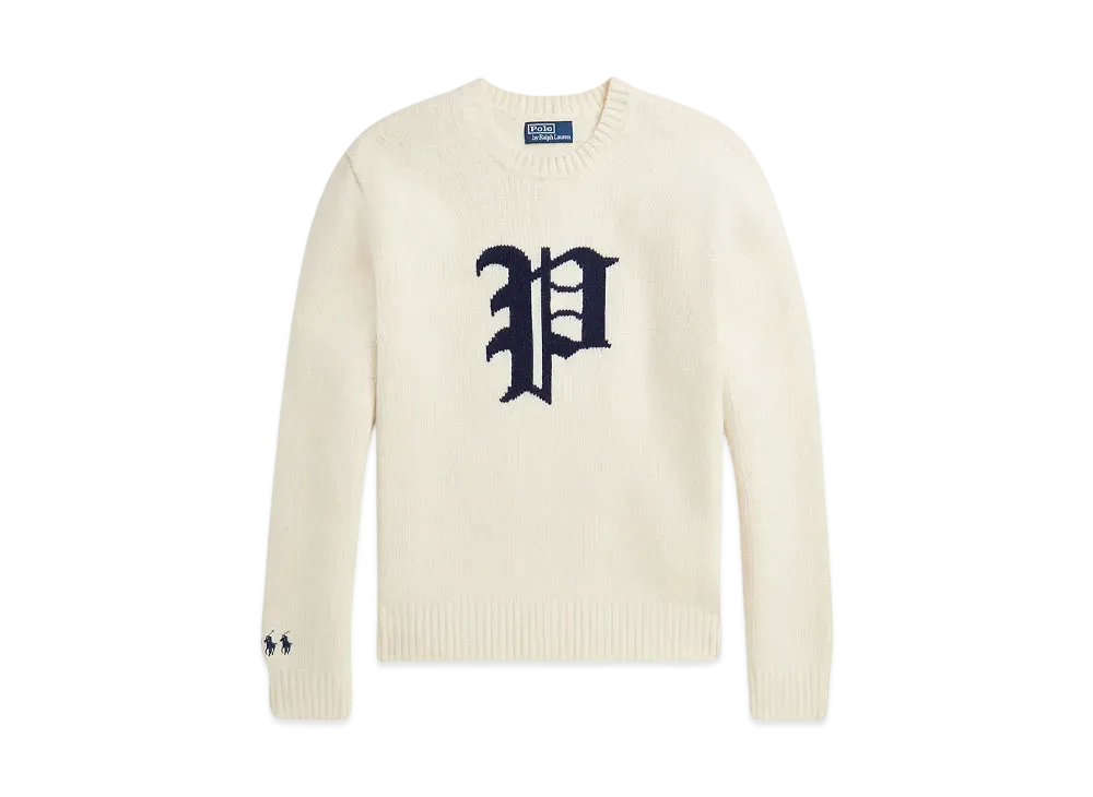Polo Ralph Lauren Wool Cashmere Graphic Sweater "Natural"