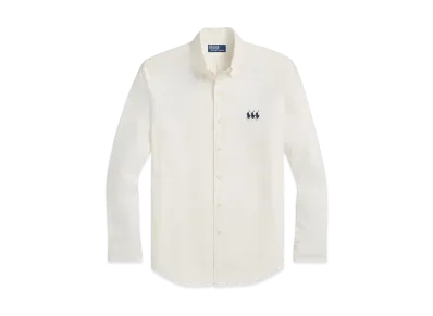 Polo Ralph Lauren Classic Fit Organic Cotton Oxford Shirt "White"