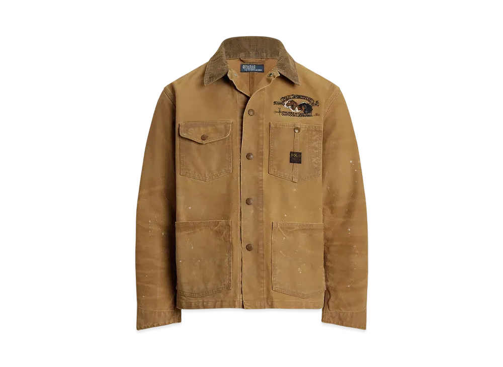 Polo Ralph Lauren Polo Sportsman Canvas Utility Jacket "Brown"