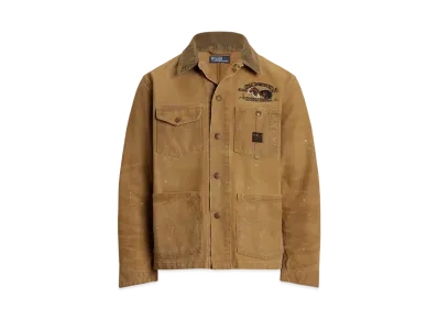Polo Ralph Lauren Polo Sportsman Canvas Utility Jacket "Brown"
