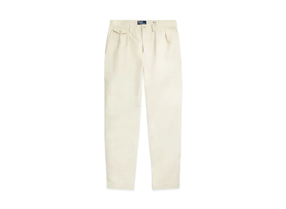 Polo Ralph Lauren Whitman Relaxed Fit Pleated Chino Pants "Natural"