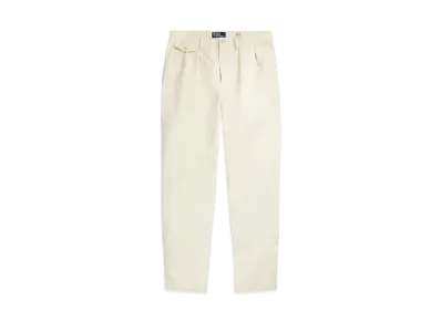 Polo Ralph Lauren Whitman Relaxed Fit Pleated Chino Pants "Natural"