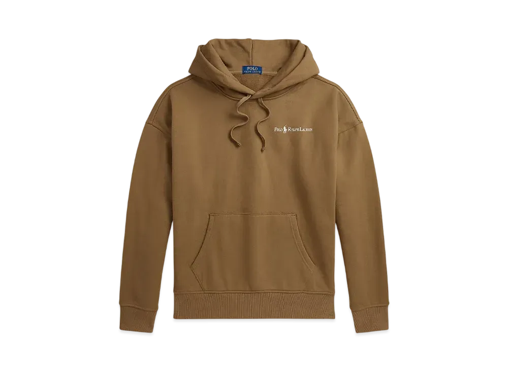 Polo Ralph Lauren Relaxed Fit Logo Fleece Hoodie "Brown"