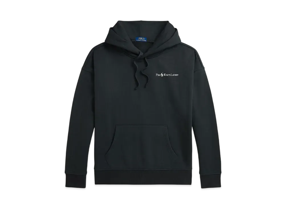 Polo Ralph Lauren Relaxed Fit Logo Fleece Hoodie "Black"