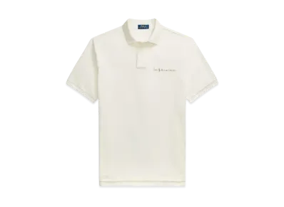 Polo Ralph Lauren Classic Fit Logo Mesh Polo Shirt "Natural"