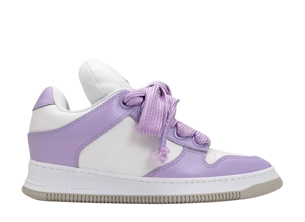 メゾンミハラヤスヒロ ロージーダッド OG ソール レザー ロートップ スニーカー "パープル/ホワイト" (B11FW712)