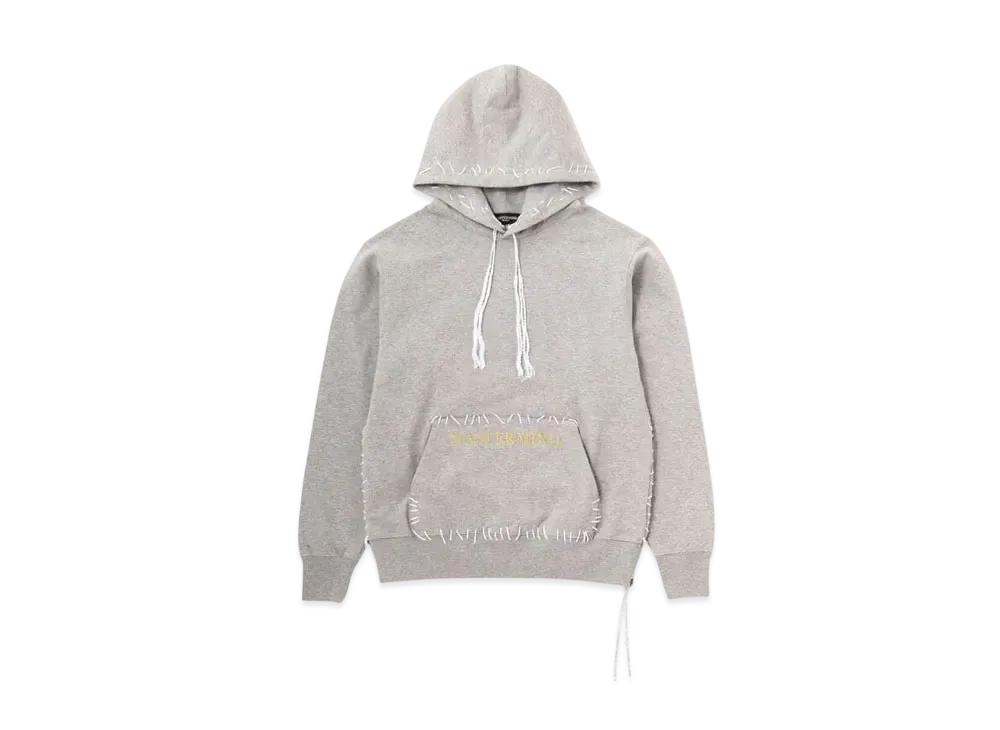 mastermind WORLD Hand-Stitched Hoodie "Top Gray"