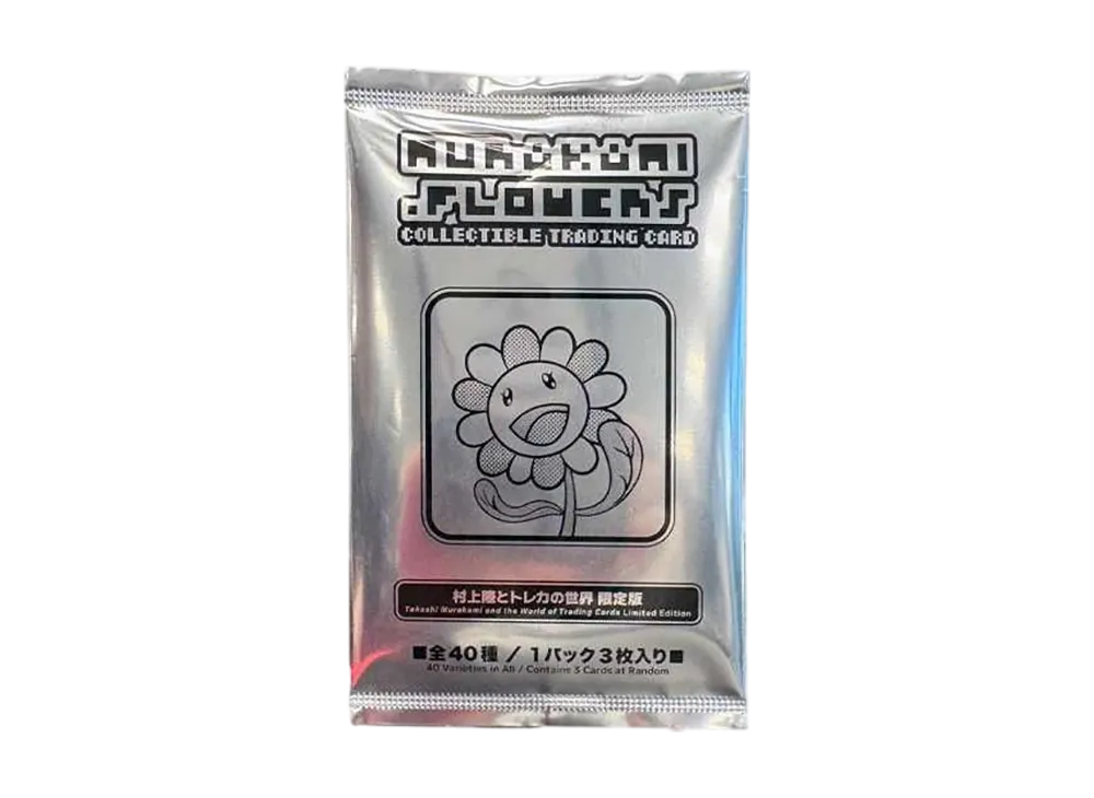 Murakami.Flowers "Casa BRUTUS Takashi Murakami and the World of Trading Cards" Pack