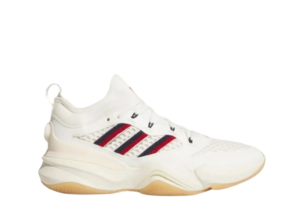 アディダス マホームズ2 インパクト FLX "オフホワイト/チームパワーレッド2/ワンダーホワイト"