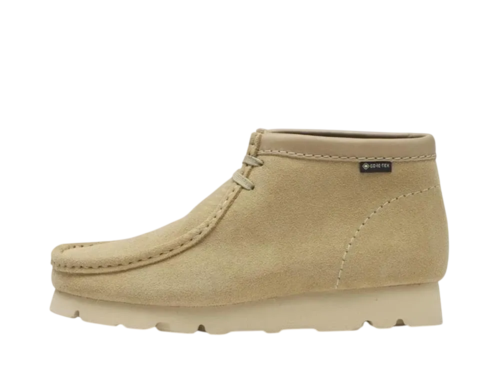 クラークス ウィメンズ ワラビーブーツ ゴアテックス "メープルスウェード"