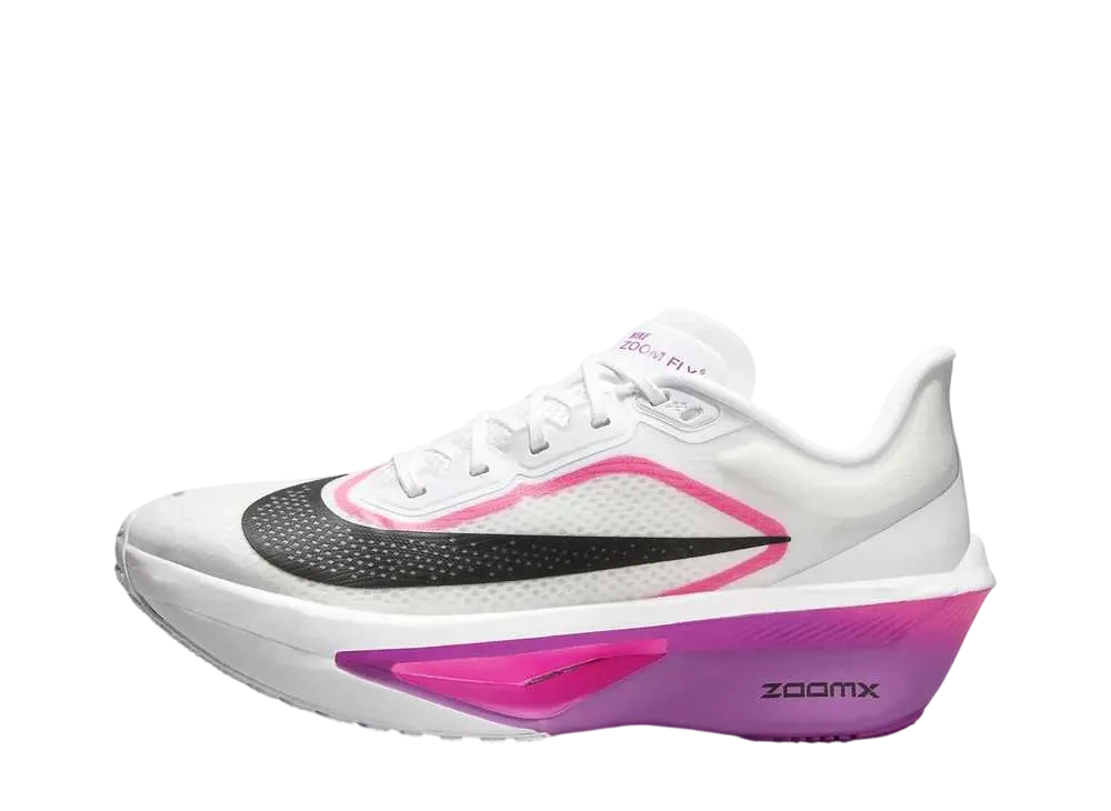 ナイキ ウィメンズ ズーム フライ6 "ホワイト/ビビッドグレープ/ハイパーピンク/ブラック"