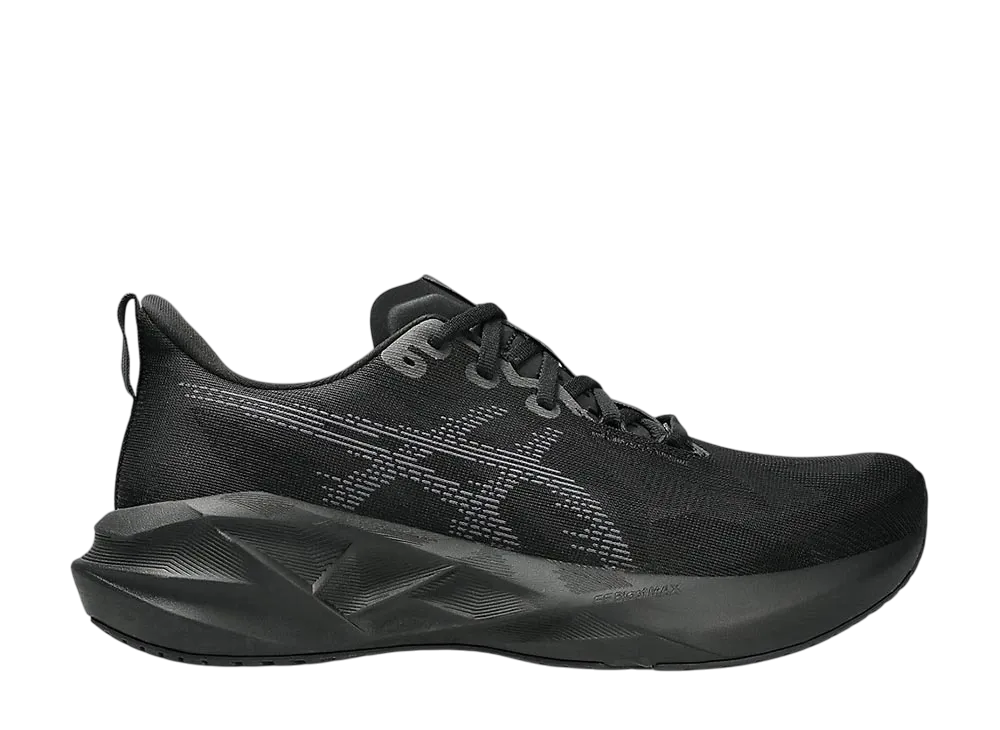 アシックス ノバブラスト5 ワイド "ブラック/キャリアグレー"