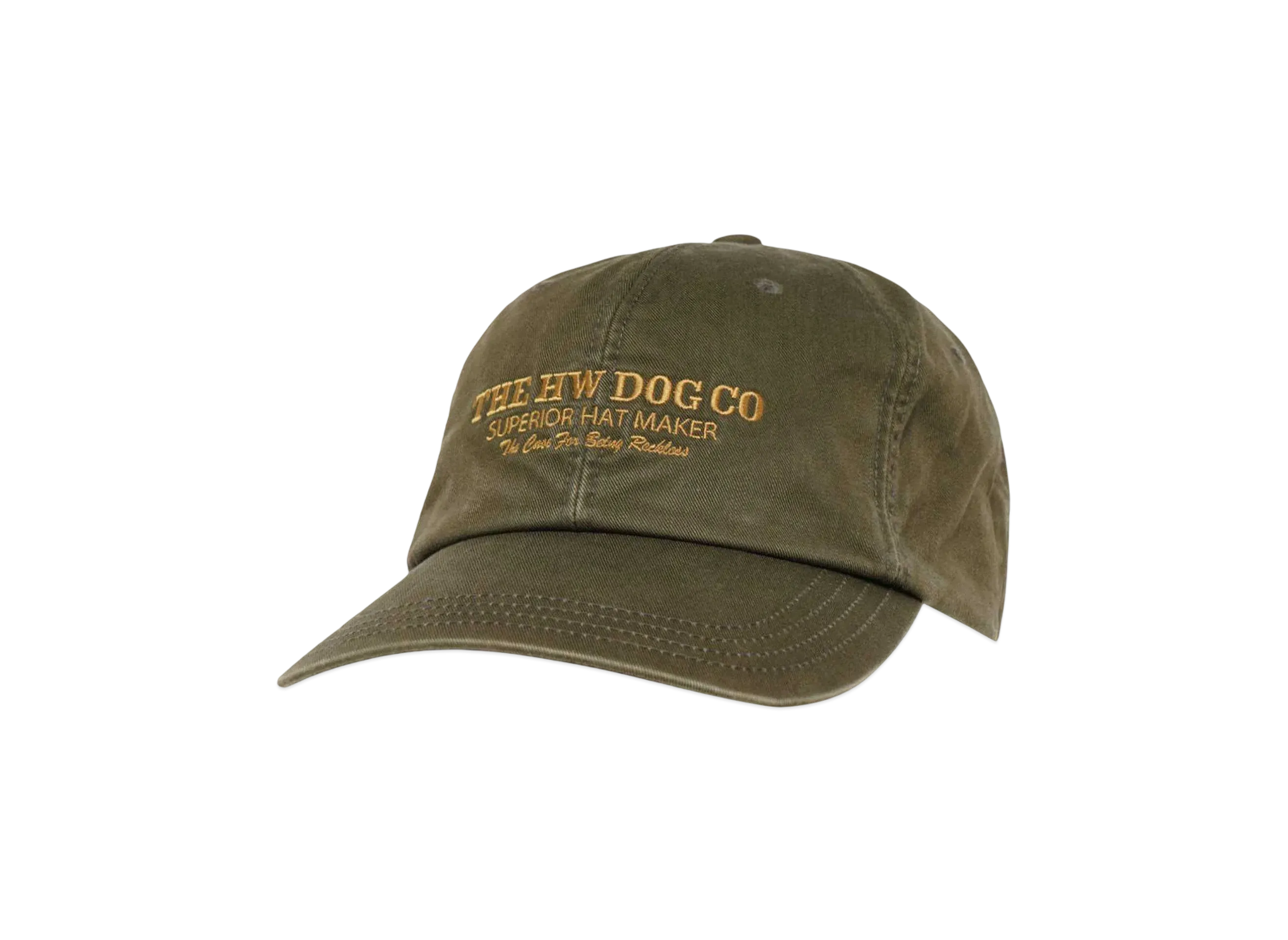 THE H.W.DOG &CO. BIO PROCESSED SHALLOW CAP "KHAKI"