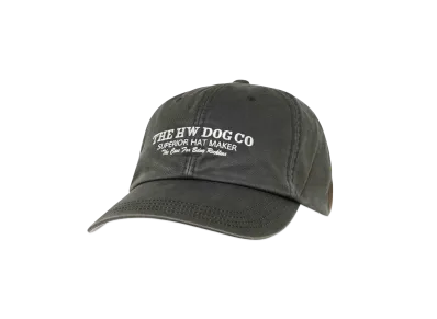 THE H.W.DOG &CO. BIO PROCESSED SHALLOW CAP "BLACK"