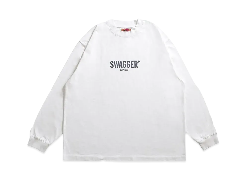 SWAGGER 3D LOGO LT-SHIRT "WHITE"